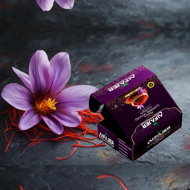 Saffron Box Design